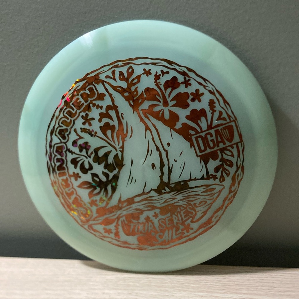 Catrina Allen Tour Series Sail- Mint Green and Copper